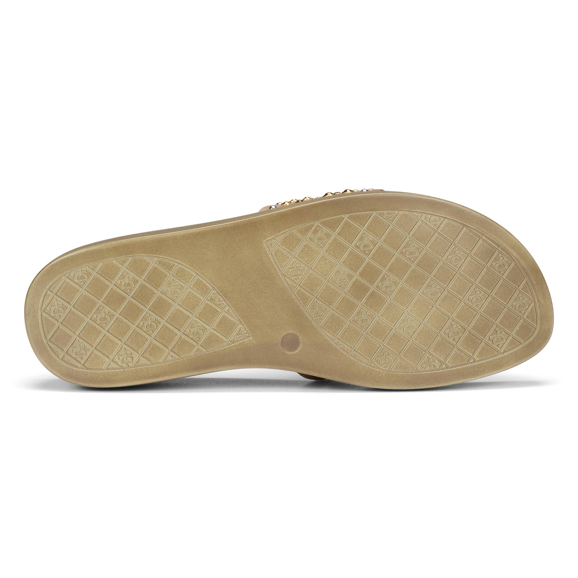 Natural Suede Slide O964196