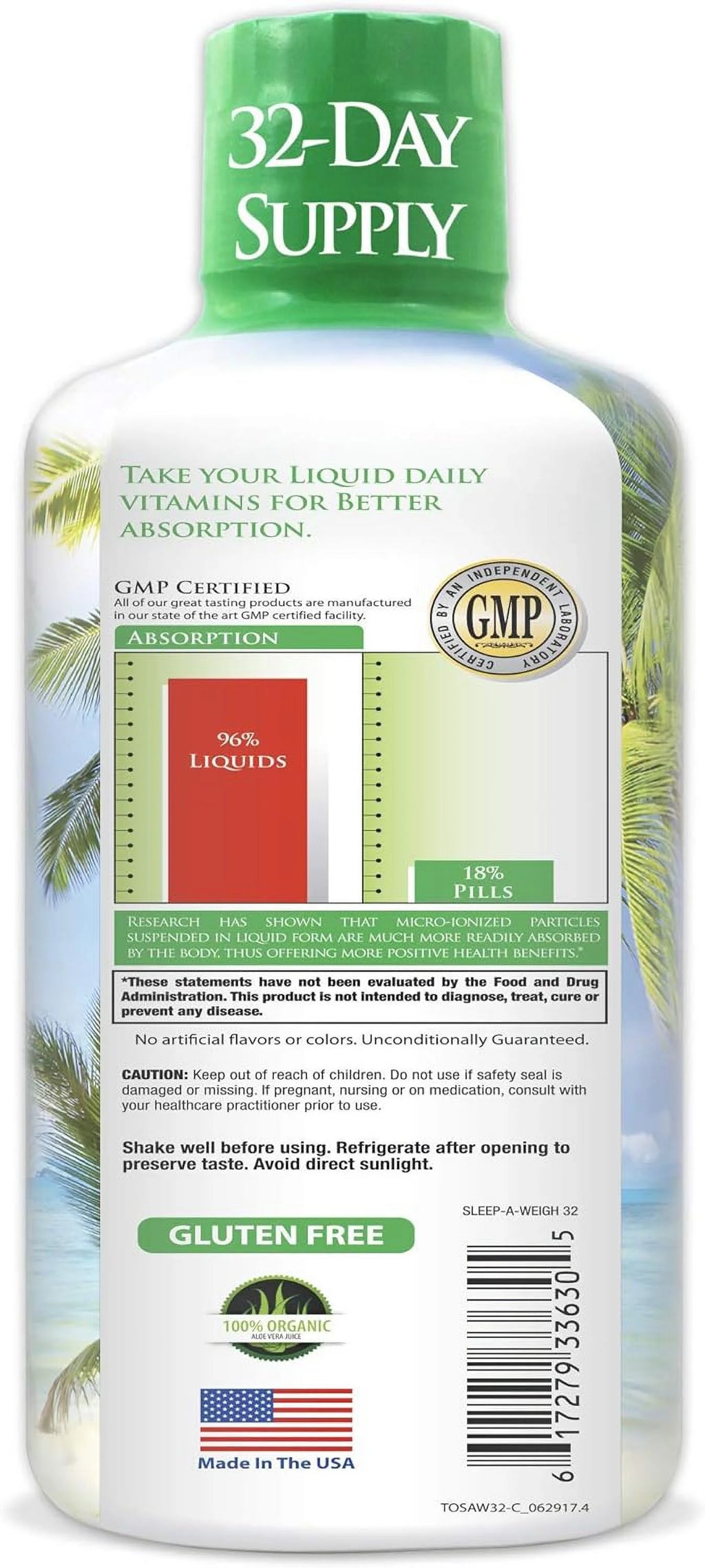 32 oz Liquid Sleep-A-Weight Plus W472448