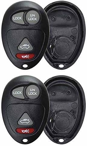 Pack of 2 Keyless Entry Remote Control Car Key Fob Shell B71205