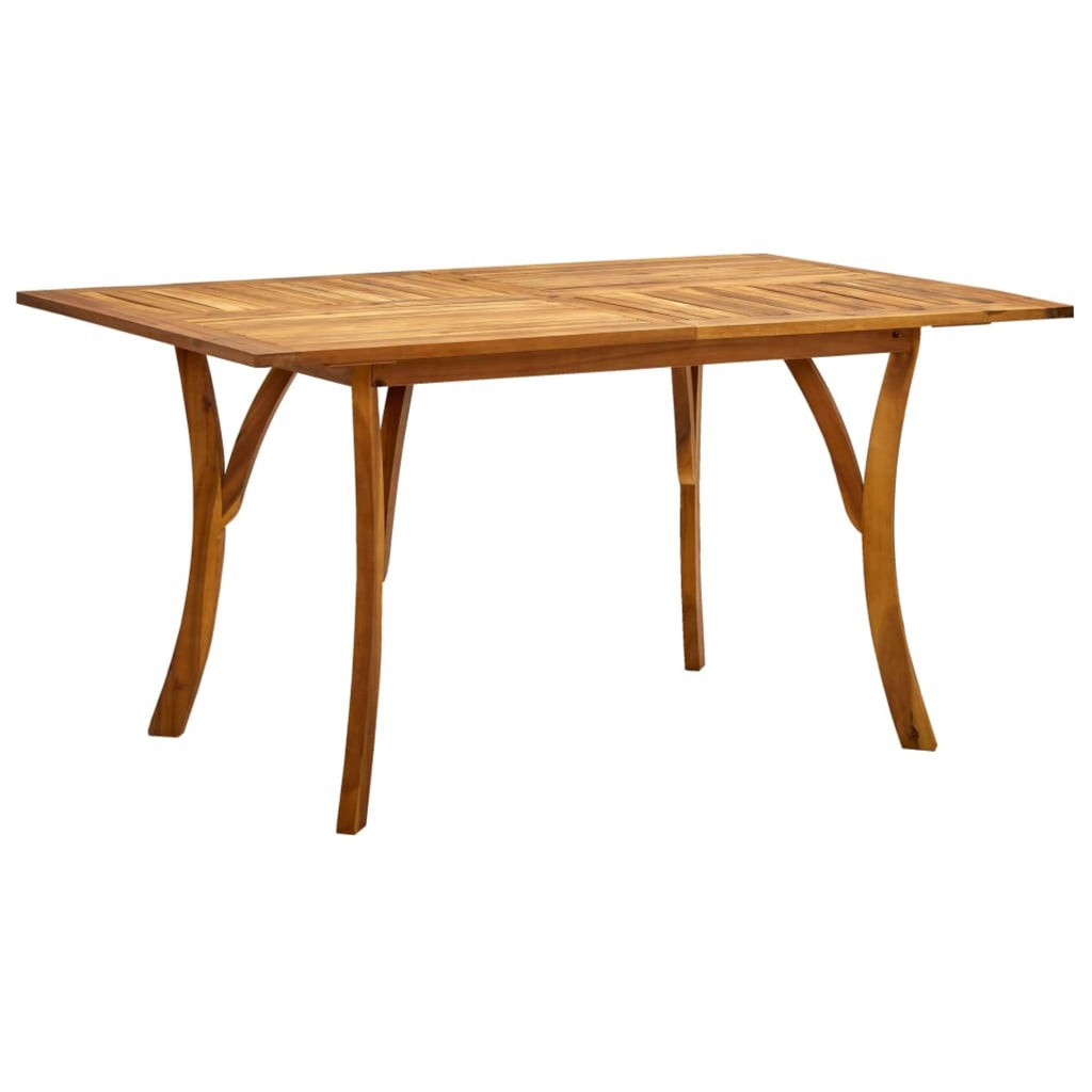 Solid Acacia Wood Garden Table R337