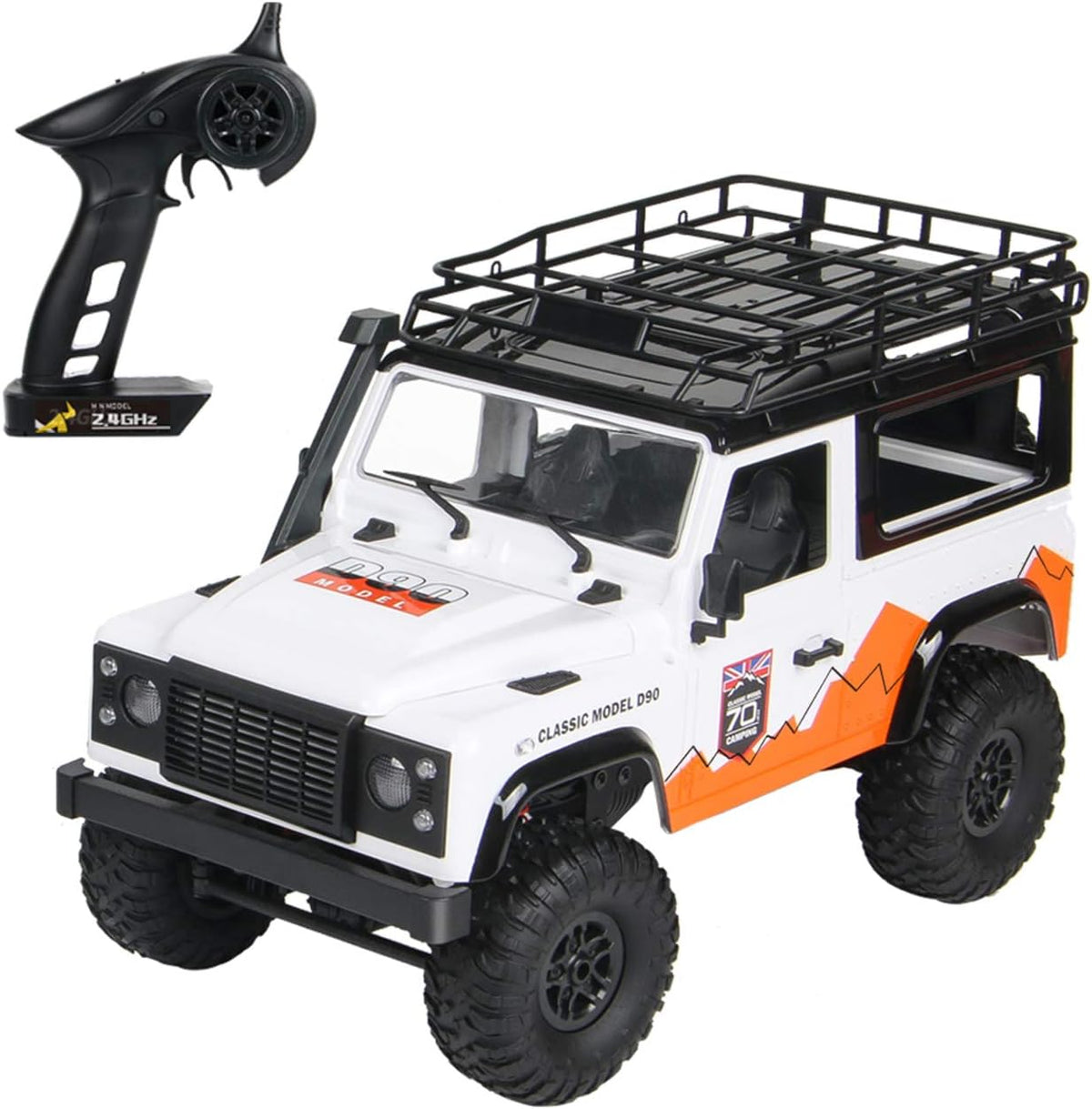 2 Pack 1:12 2.4G 4WD RC Rock Crawler Off-Road Truck F188683