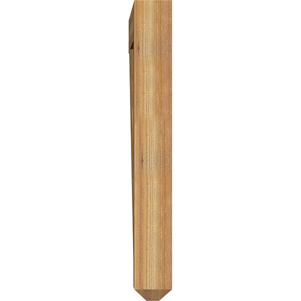 6x22W x 42x22D x 48x22H Western Red Cedar Bracket E464