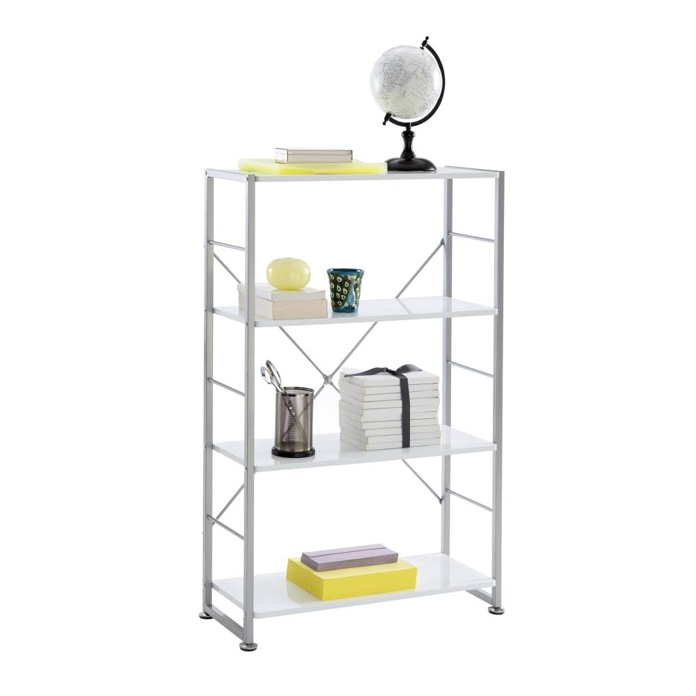 White Bookcase B282