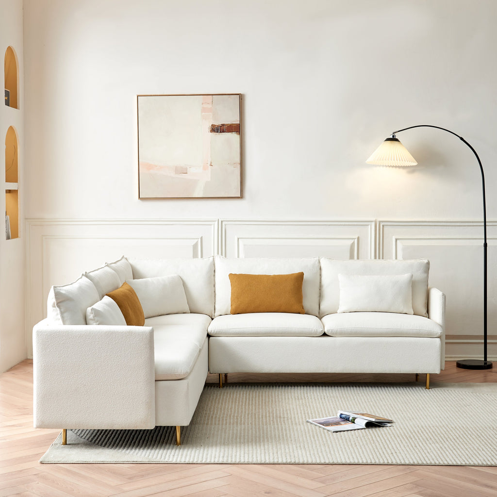 Beige Sectional Sofa B789