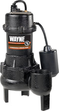 Cast Iron Sewage Pump with Piggy Back Tether Float Switch C10733