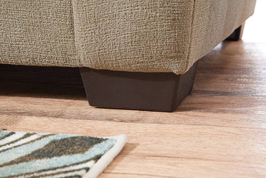 Soft Green Chenille Loveseat Q45395