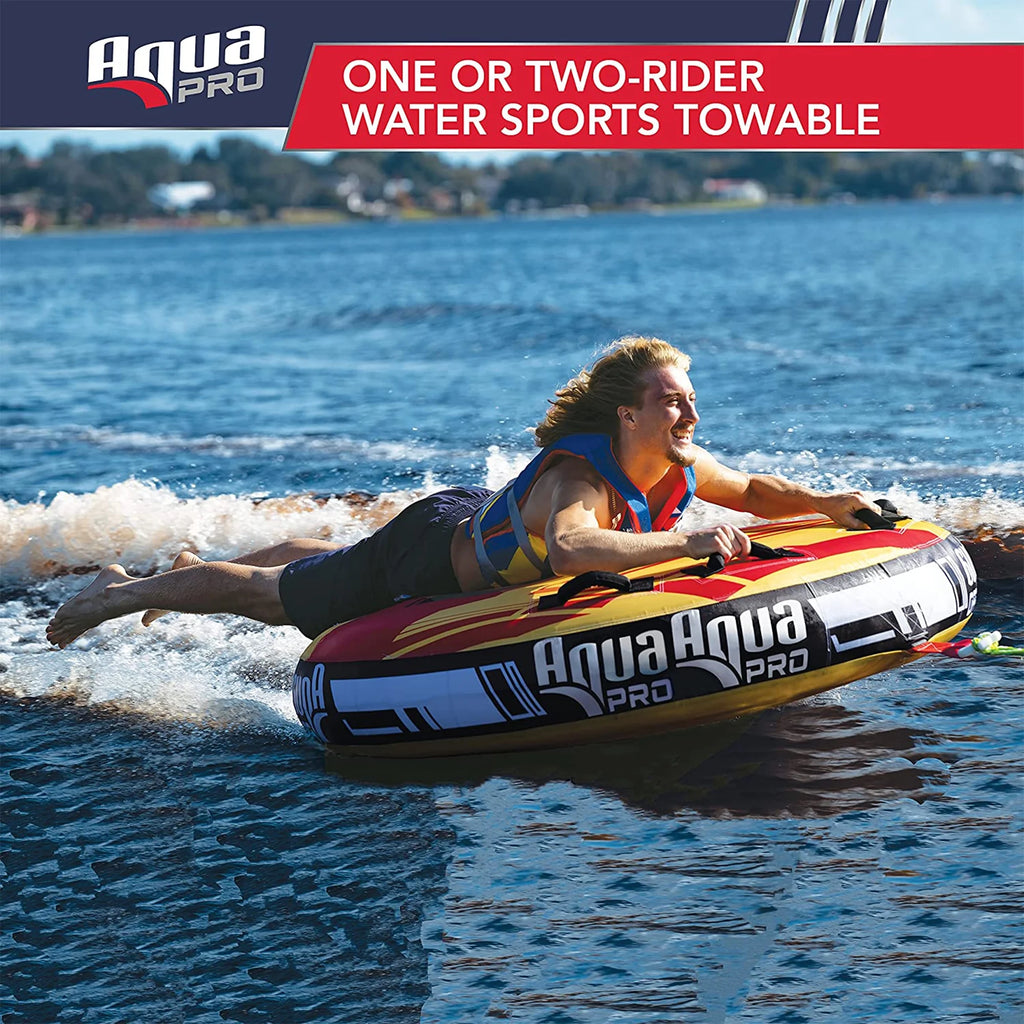 Yellow and Red 1 Person Towable Rider R723