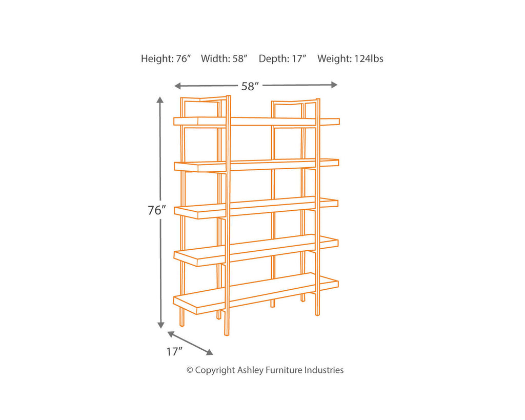 Brown Bookcase Y24879