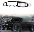 ABS Carbon Fiber 5pcs Dash Board Trim for Dodge Charger C702