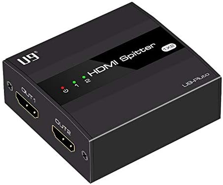 HDMI 1x2 Splitter & Audio Extractor, 4K@60Hz, HDR & Dolby Vision I9832