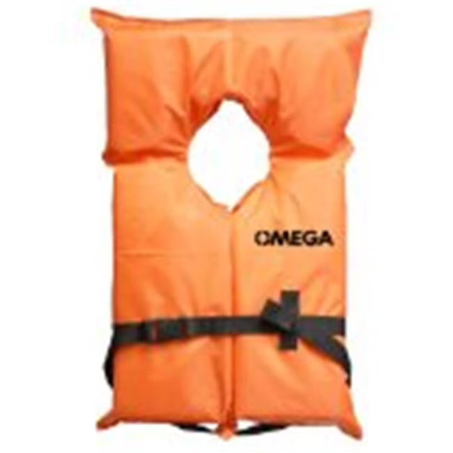 Orange Universal Adult Life Vest F95265