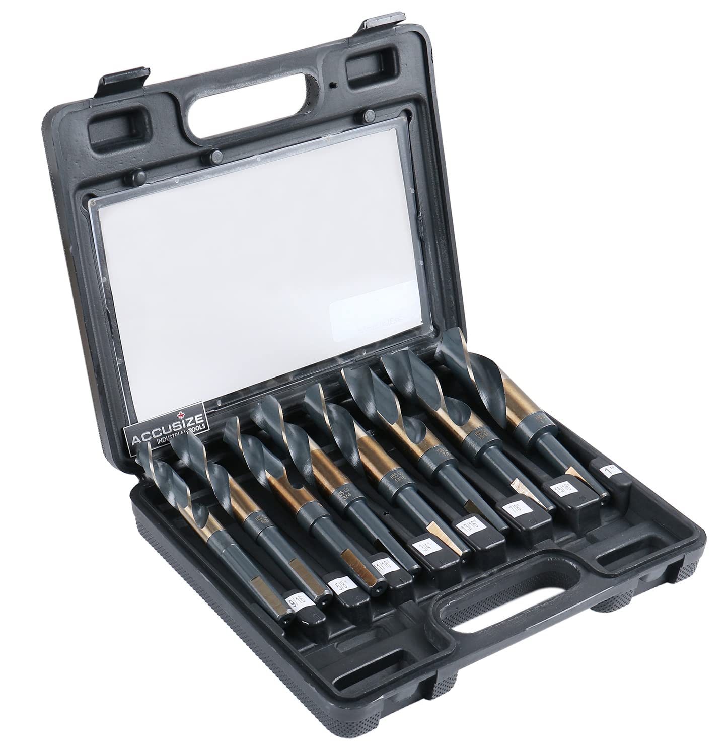 M35 Cobalt 1/2" Shank Drill Set of 8 Pieces S686