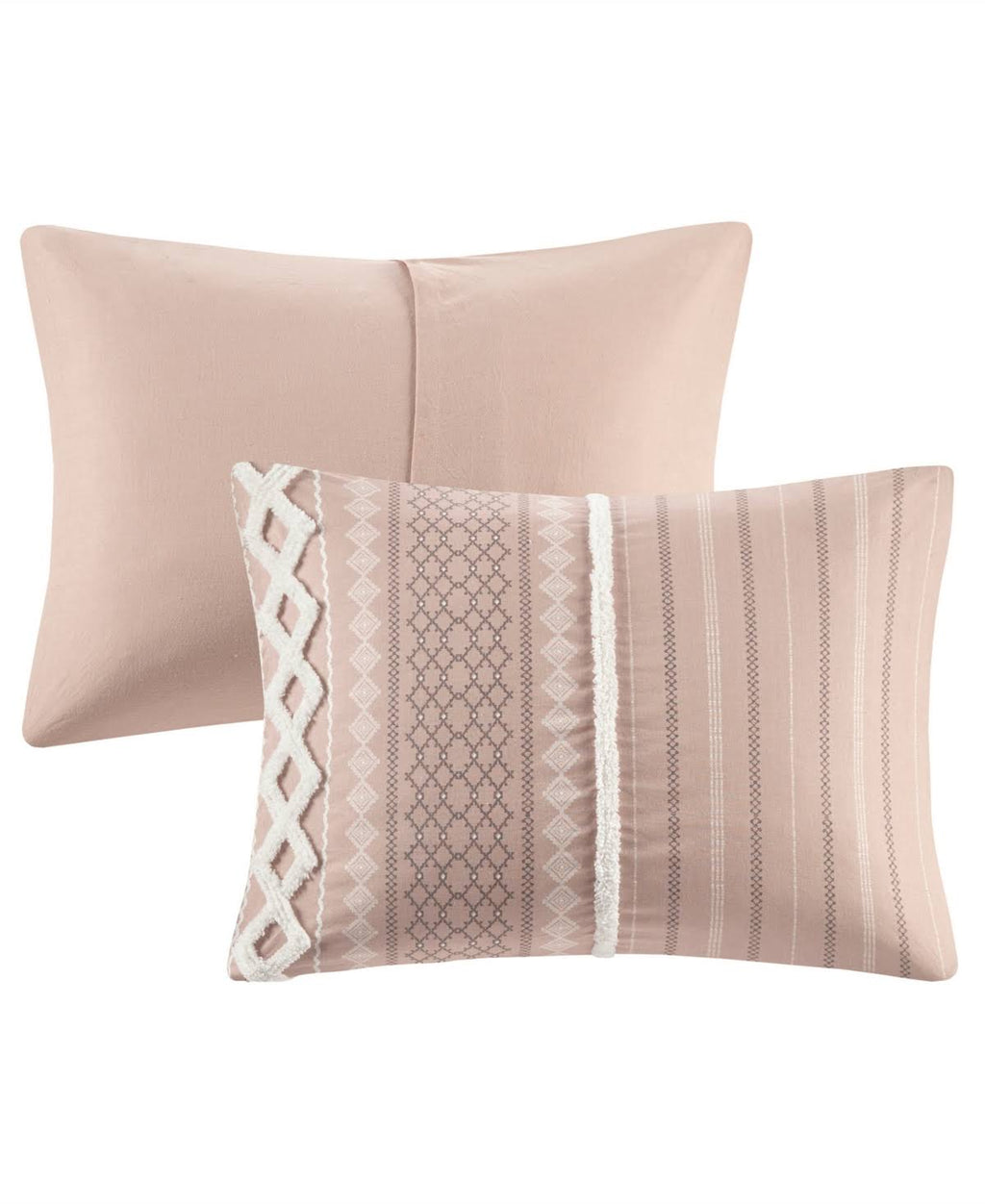 Blush King Cotton Duvet Cover Set G14290