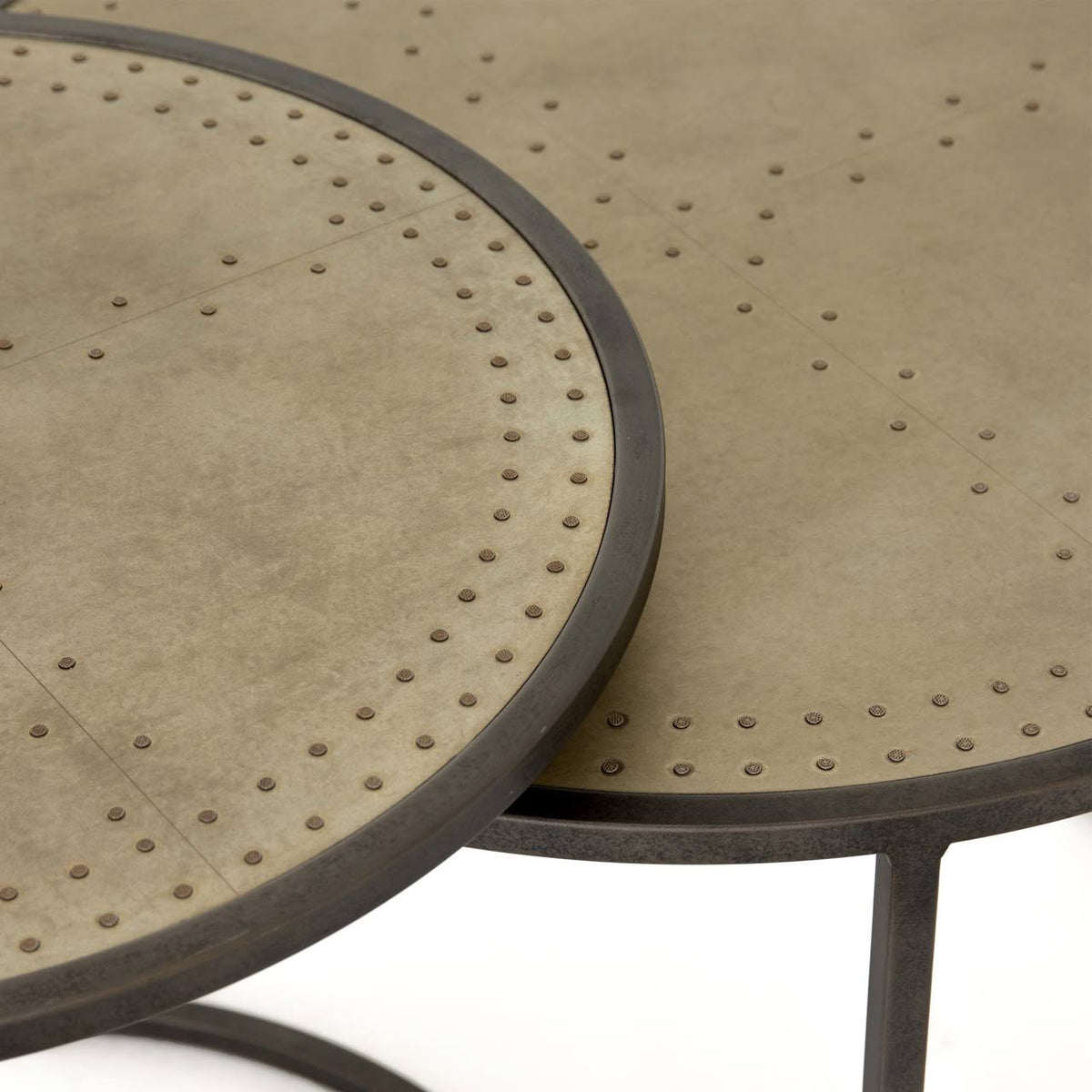 Galvanized Nesting Tables X8115