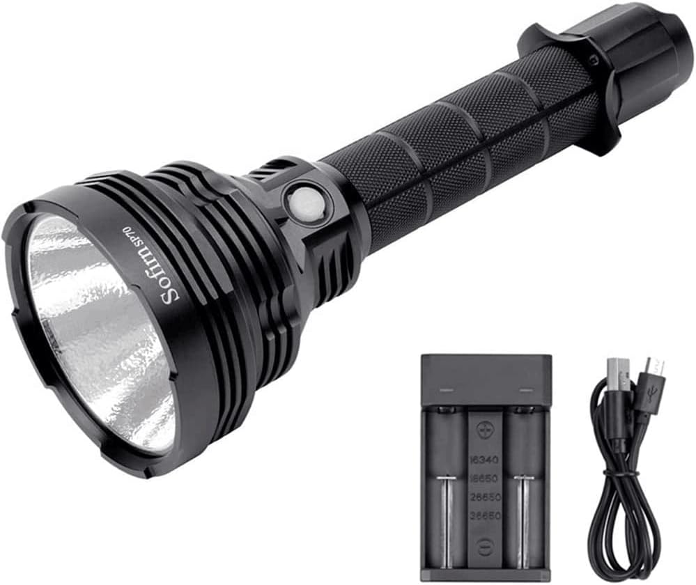 Tactical Flashlight 5500 High Lumens with Cree XHP70.2 Led V236