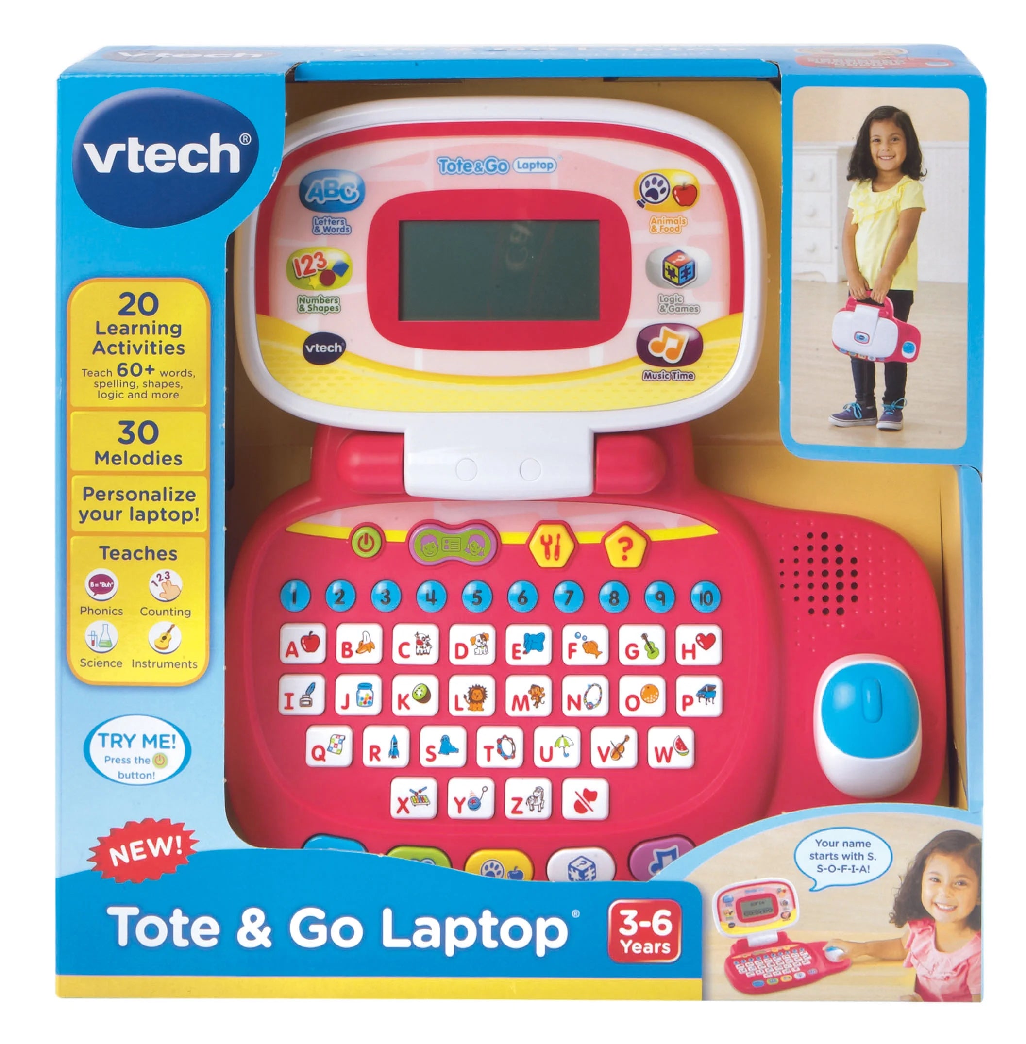 Pink Tote and Go Laptop D74805