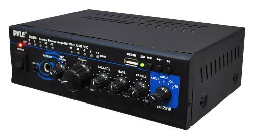 2x120 Watt Stereo Power Amplifier with USB & CD Input Y21452