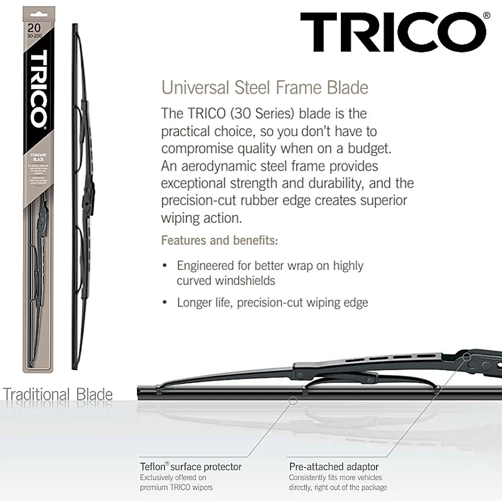 Subaru Outback Wiper Blades Set of 3 with Rear Wiper X143
