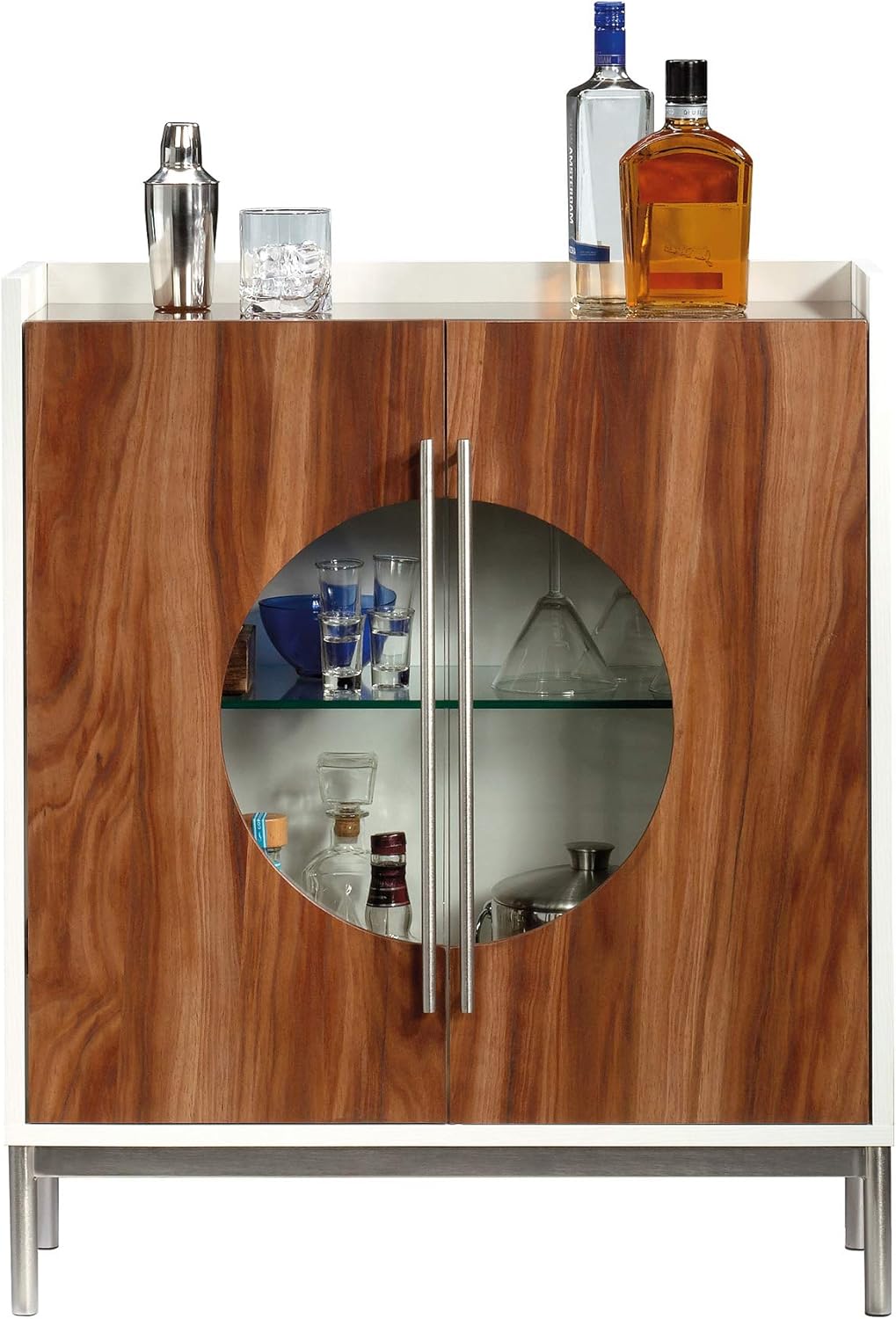 Storage Cabinet, Pearl Oak Finish S948