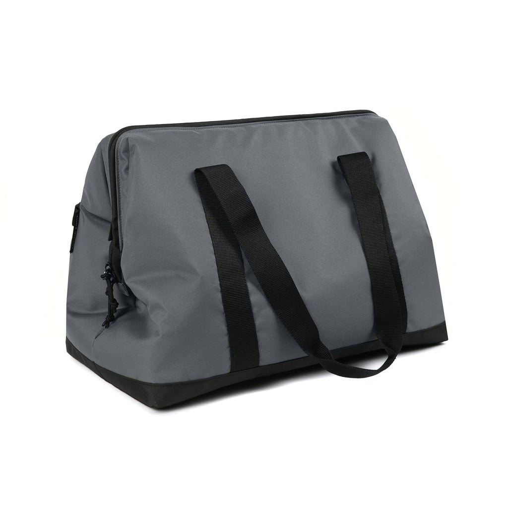 50 Can Insulated Picnic Satchel Gray U156