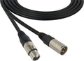 3-Pin XLR Male to Female Mic Cable 25 ft. Brown C1749