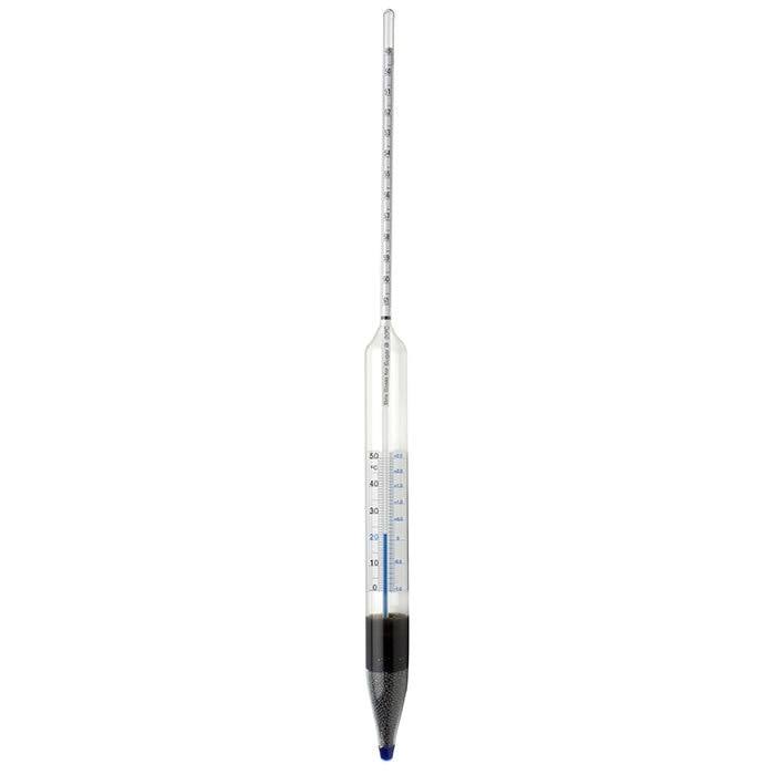 Safety 19/31 Degree Brix Sugar Scale Combined Form Thermo-Hydrometer H748