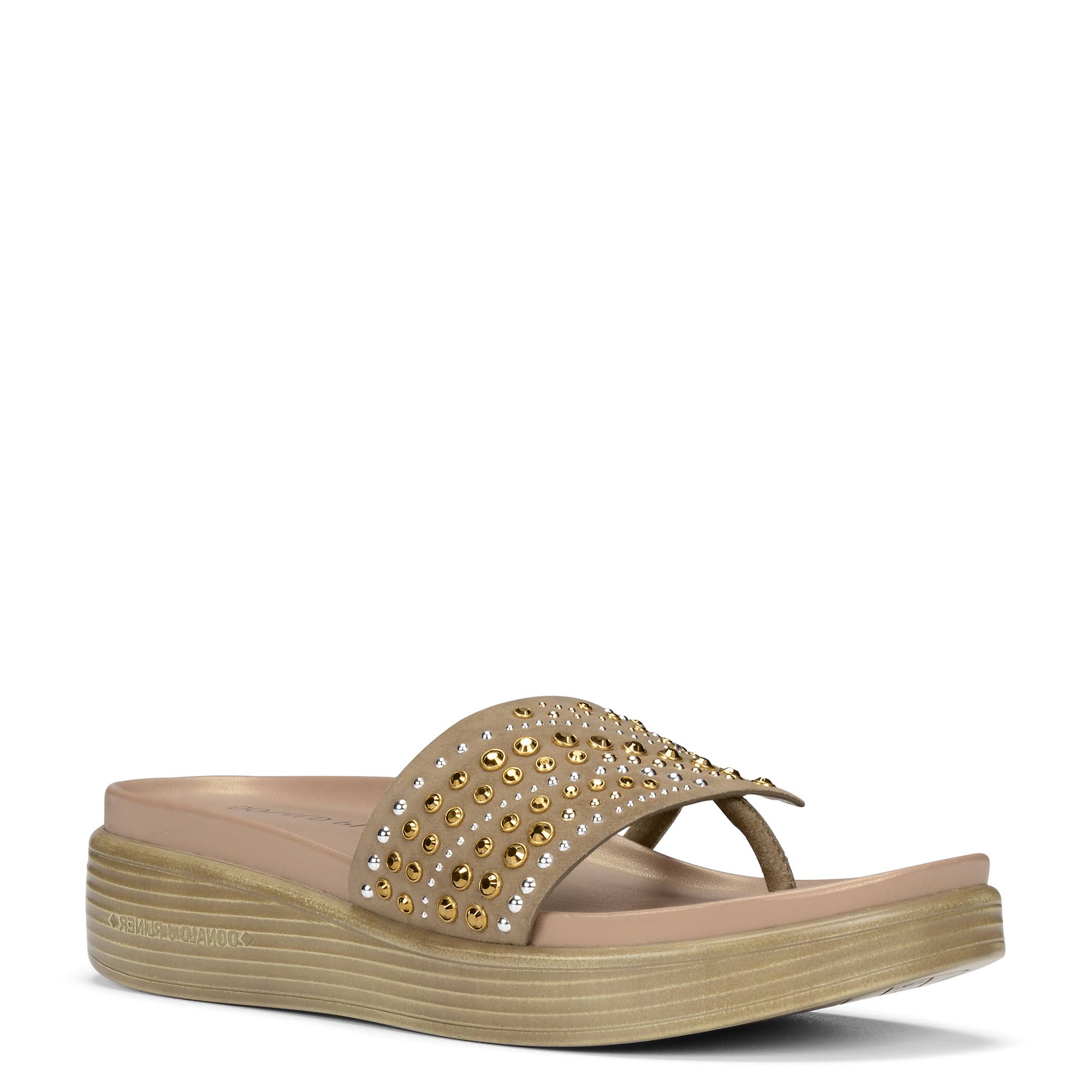 Natural Suede Slide O964196