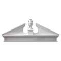 80x22W x 84 1/2x22OW x 26 3/8x22H x 3 1/8x22P Pitch 5 1/2 / 12 Combination Acorn Pediment with Bottom Trim K35354