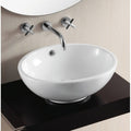 White Bathroom Sink B481