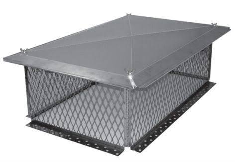 Stainless Multi-Flue Knock Down Cap B6320