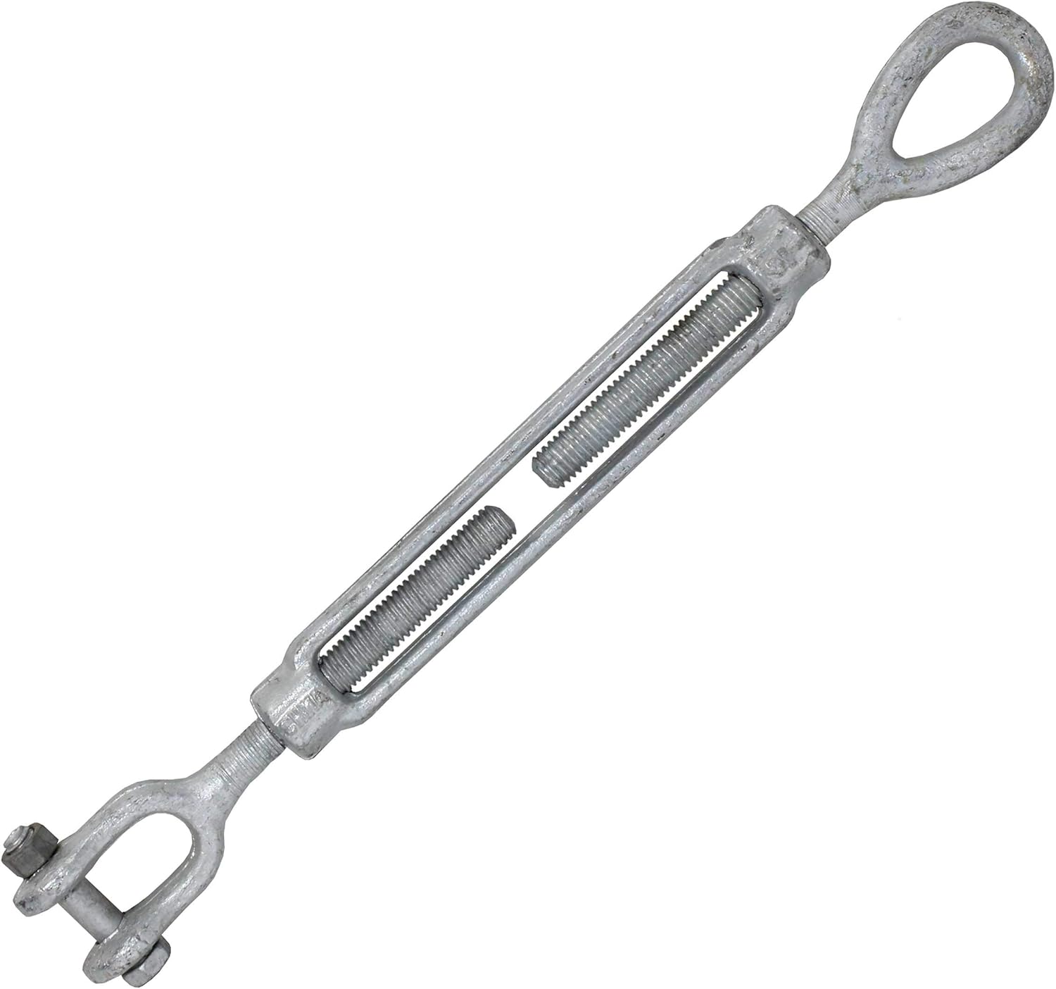 Galvanized Jaw and Eye Turnbuckle Pack of 2 D479