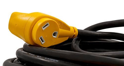 30-Amp PowerGrip Extension Cord, 50&, Black K71603
