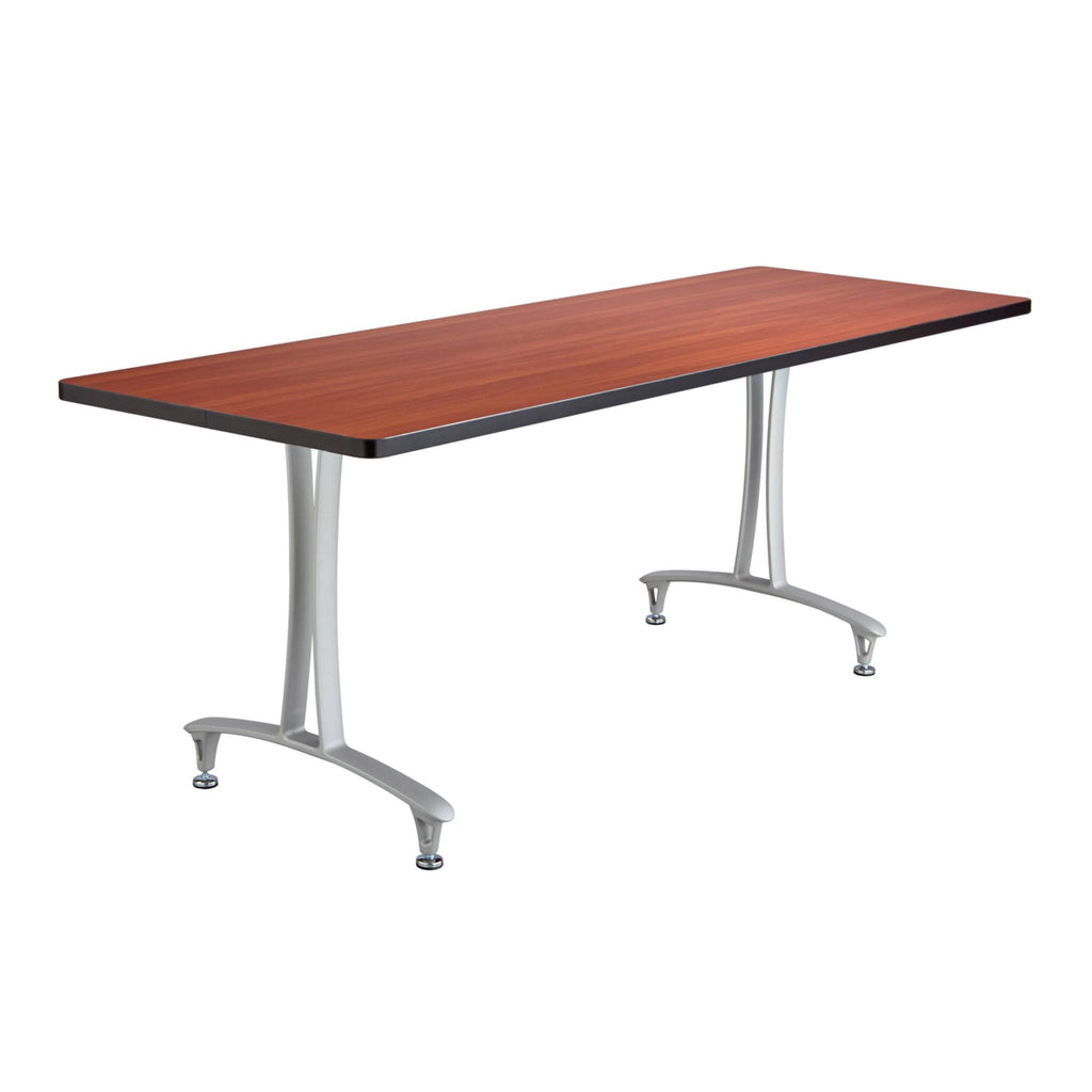 Cherry/Black T-Leg Desk G873170