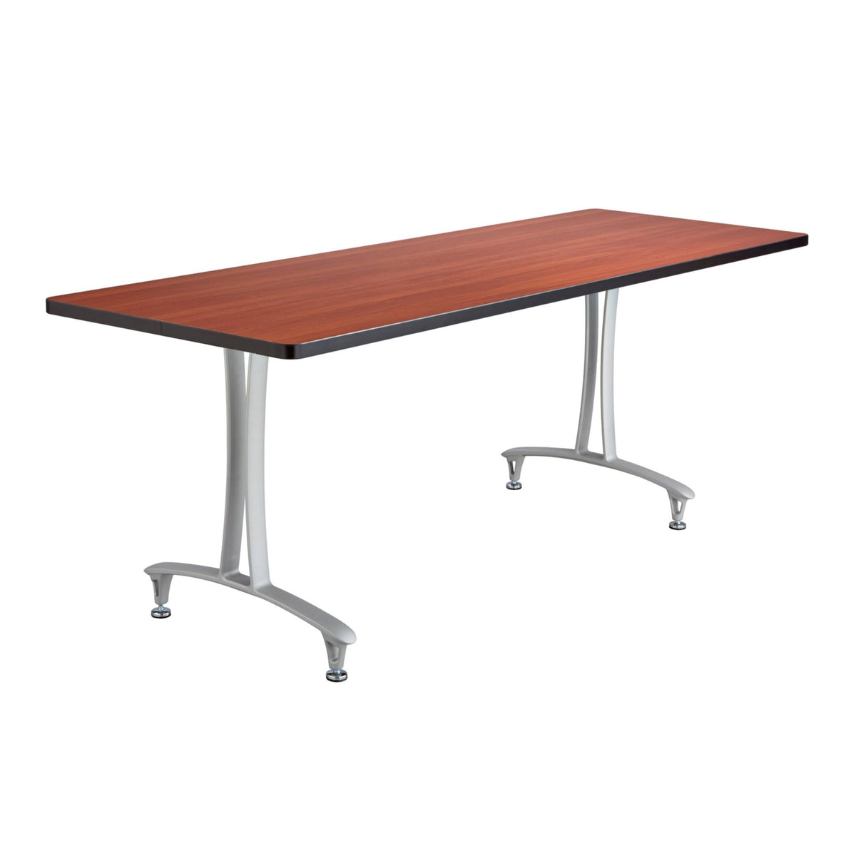 Cherry/Black T-Leg Desk G873170