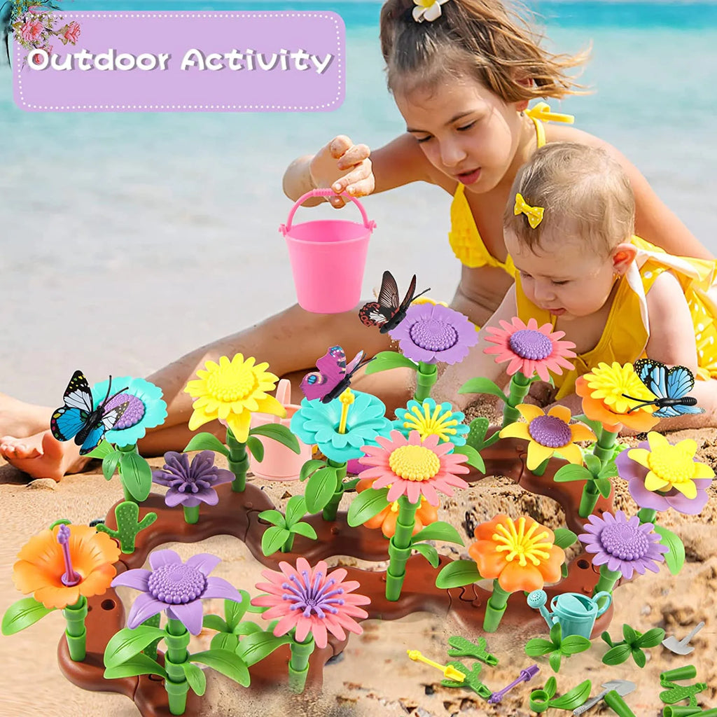 90PCS Flower Garden Building Toys D1708