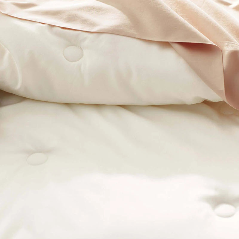 Green Full Cotton Bamboo Sateen Comforter Y722866