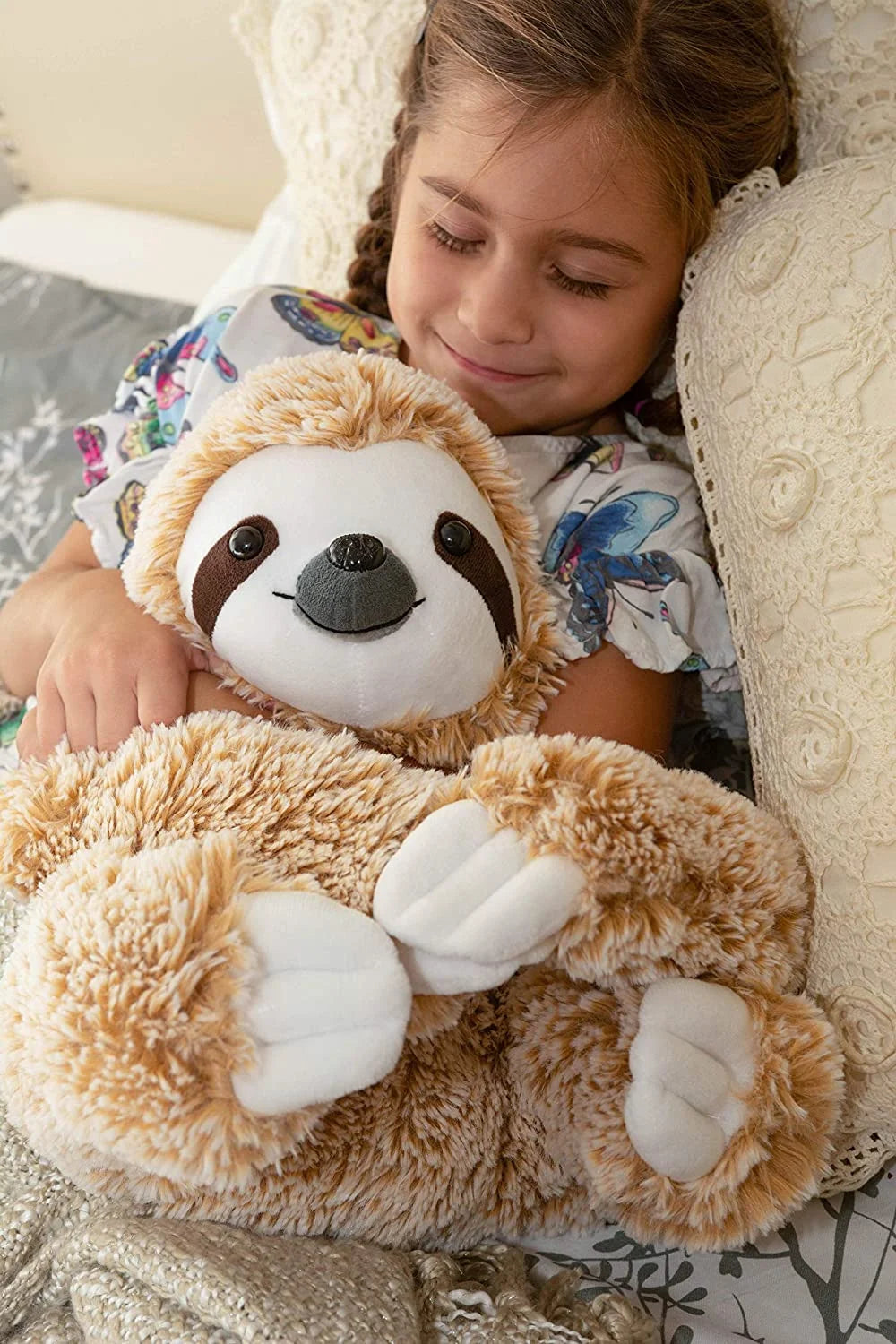 Three Toed Sloth Stuffed Plush Toy T90212