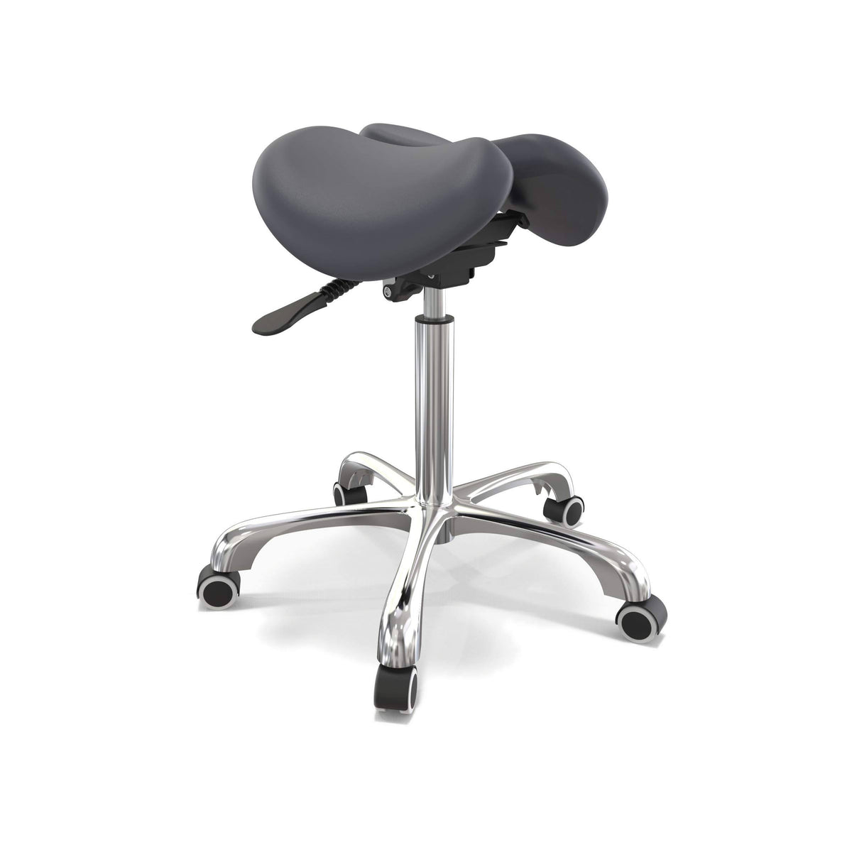 Royal Blue Ergonomic Saddle Stool W1943
