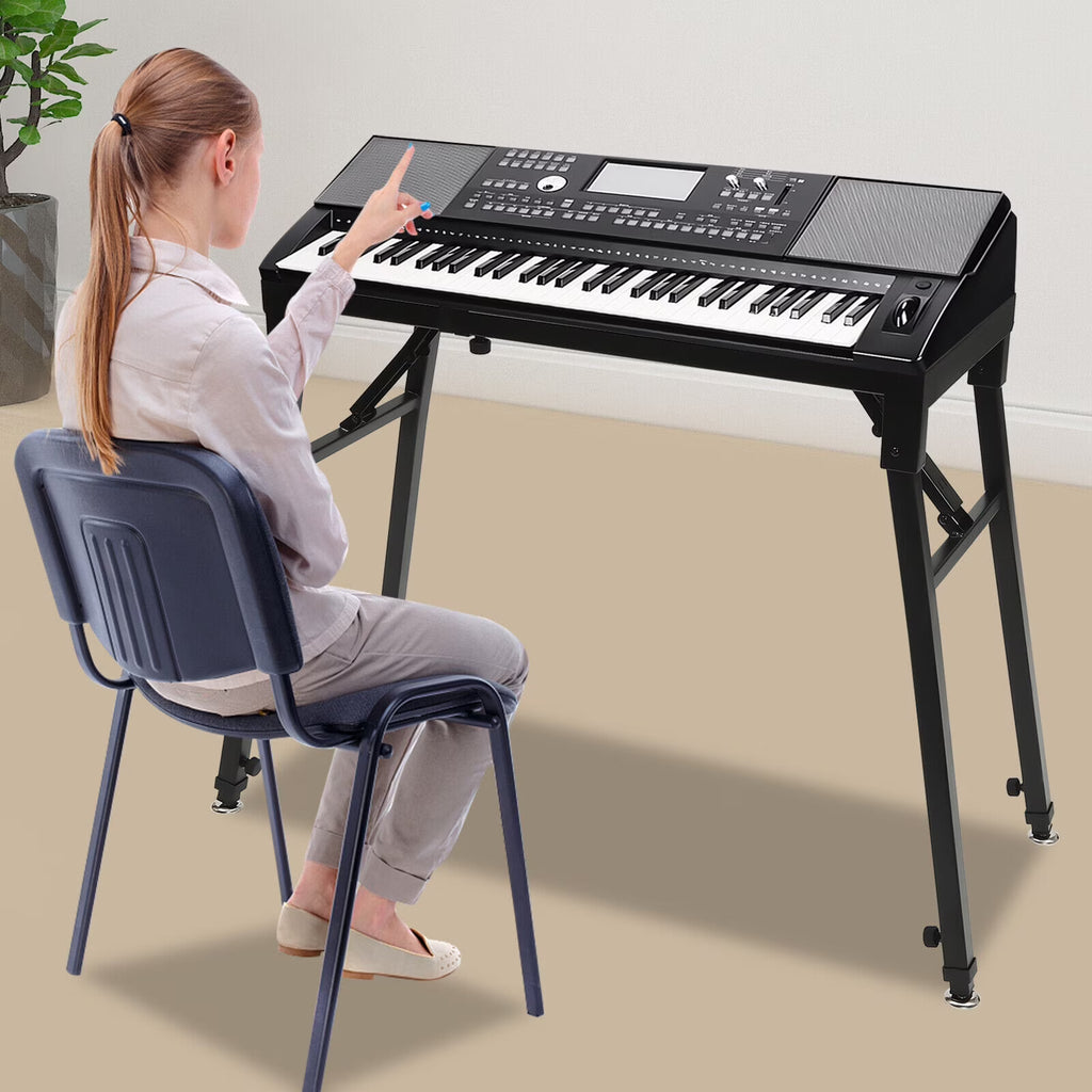 Foldable Mixer Keyboard Stand Rack Height Adjustable Z42556