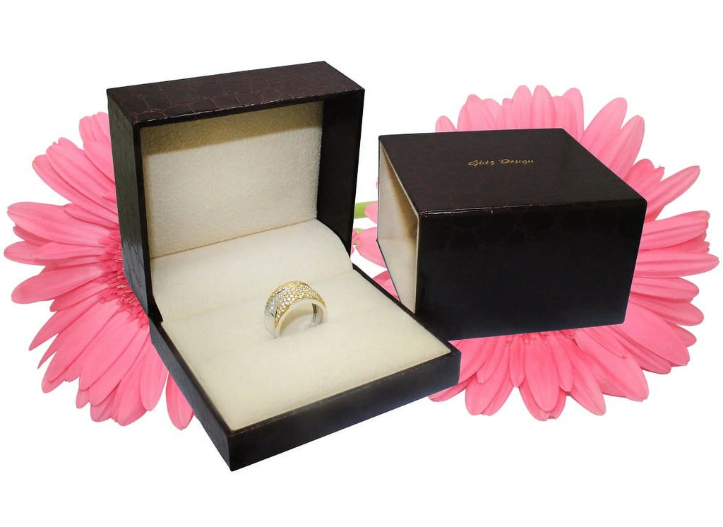 18K White Gold Princess Solitaire Diamond Ring 0.50 Carat S4838