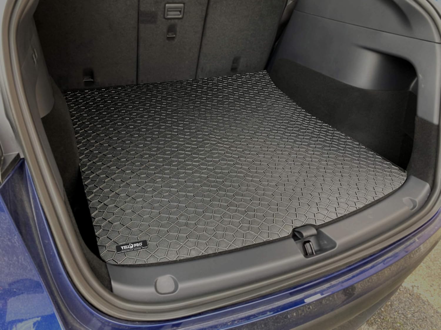 Black Rubber Heavy Duty Cargo Floor Mat Pack of 2 G72278
