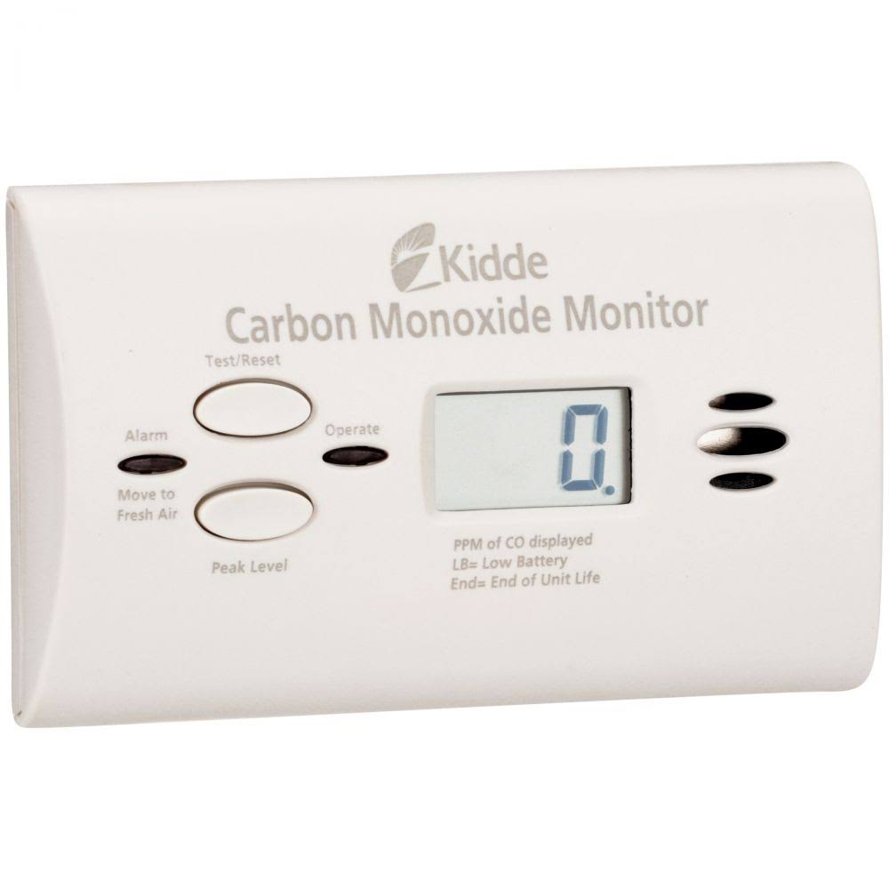 Carbon Monoxide Monitor Battery Powered B52987