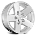16x8 5x127 Silver Wheel Z129250