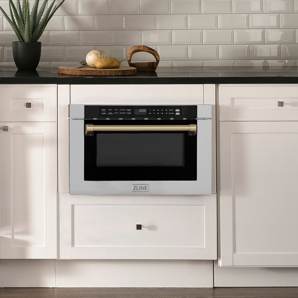 24" 1.2 cu. ft. Built-in Microwave Drawer in Stainless Steel Q36986