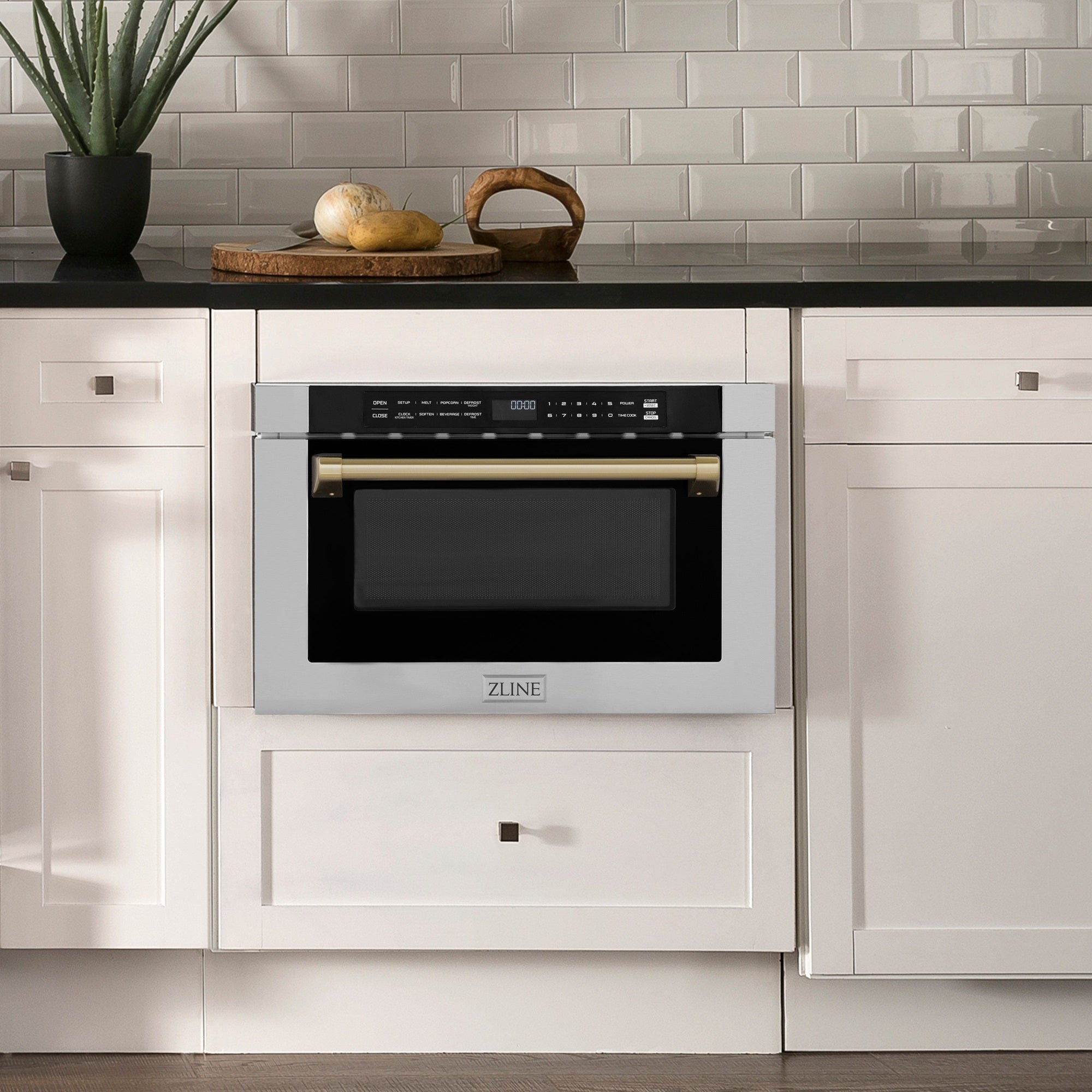 24" 1.2 cu. ft. Built-in Microwave Drawer in Stainless Steel Q36986