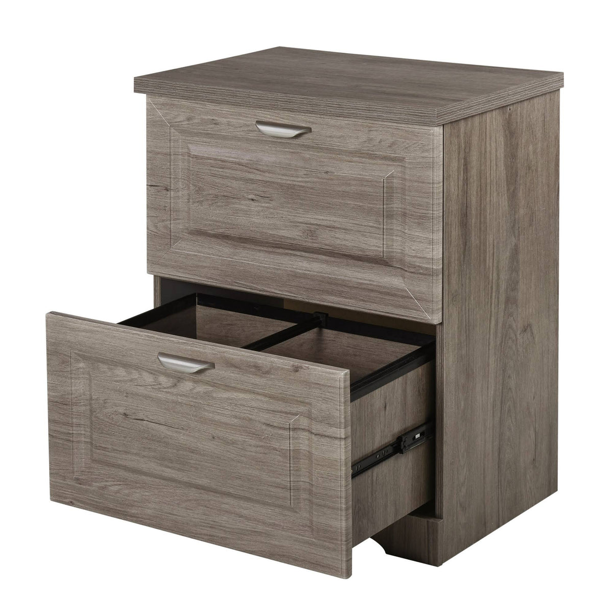 Oak 2-Drawer Lateral File Cabinet E3604