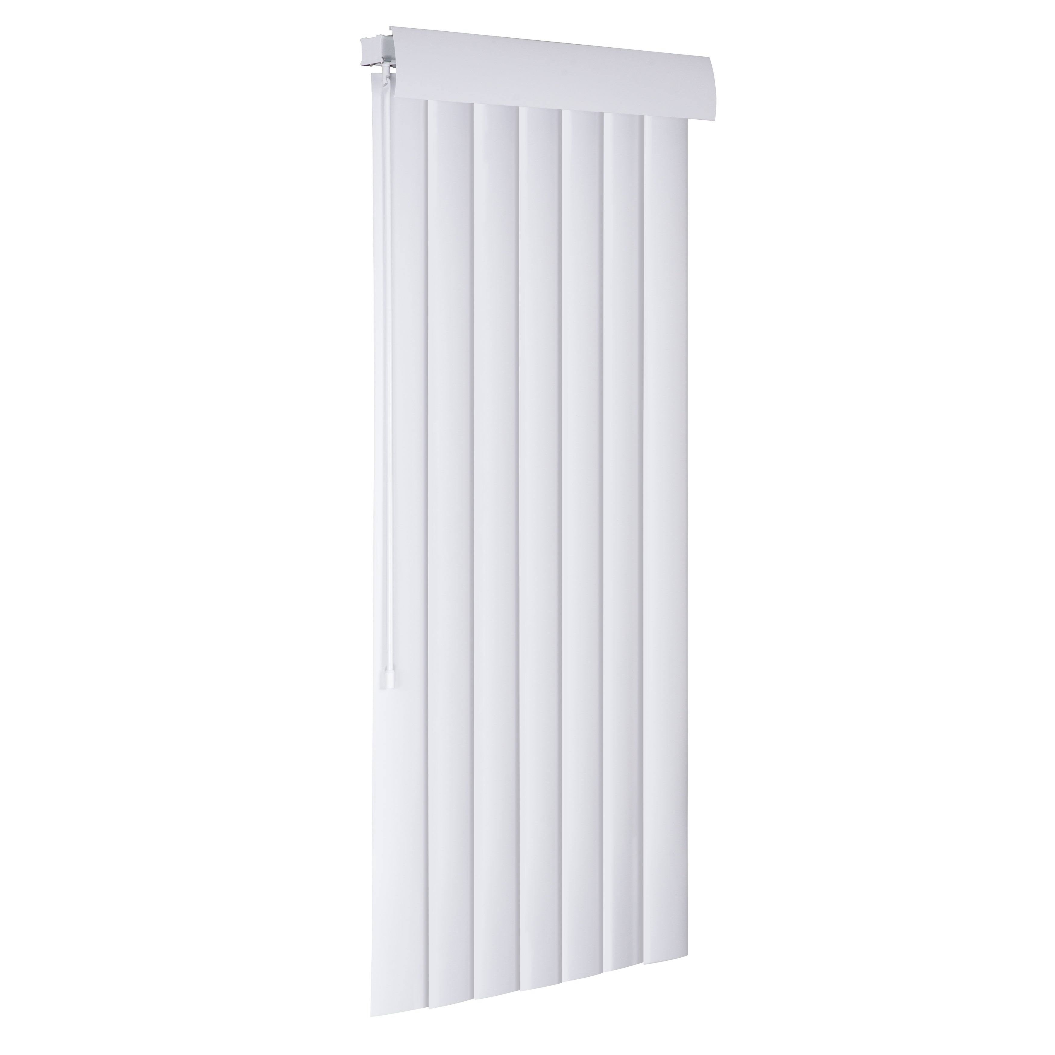 63 x 72 in. Plastic and Steel Vertical Blind D121