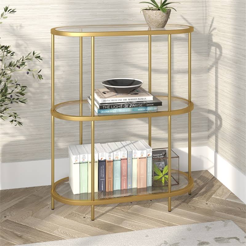 Brass Bookcase I45125