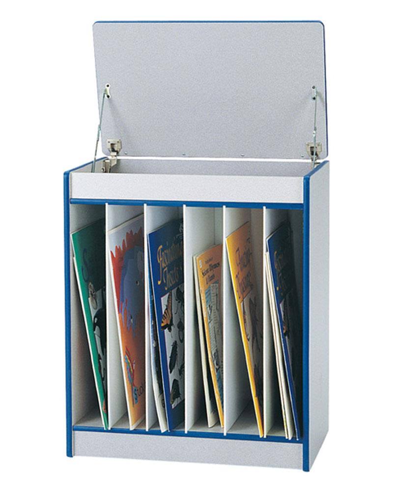 Navy Chalkboard Big Book Easel W6031