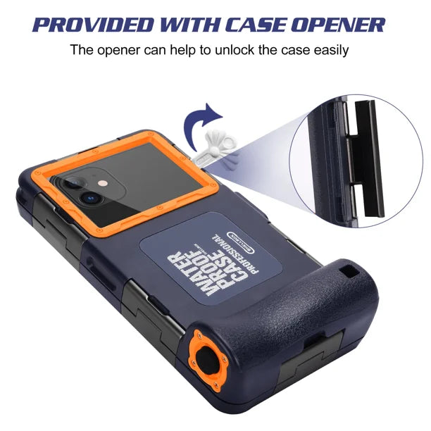 Waterproof Protective Case for Phones Up to 6.9 Inch H7125